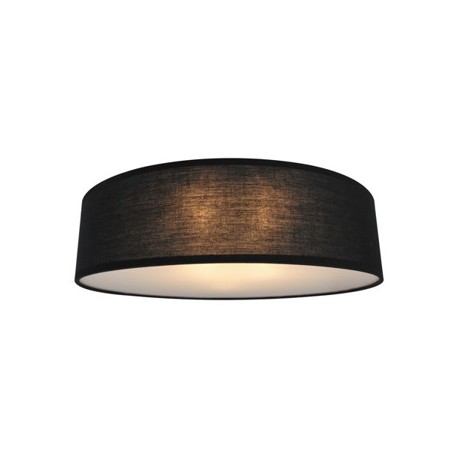 Lampa sufitowa czarna, plafon, CLARA CL12029-D30-BK Zuma Line, clara, lampy sufitowe czarne, agata meble, lampy, lampa, oświetle