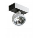 Lampa MAX 1 12V GM4114-12V White/Black metal / a Azzardo