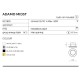 Lampa ADAMO RING NC1827-G RING Gold / aluminium Azzardo