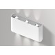 Lampa GINNO 3 GM1300White/ Aluminium metal / Azzardo