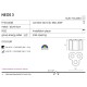 Lampa NEOS 3 FH31433B Black/Chrome metal / al Azzardo