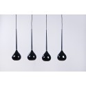 Lampa AGA-4 pendant MD1289-4 black /black metal / g Azzardo