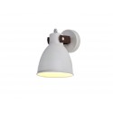 Lampa TESIO WALL wall 2653-1X WH white metal/leather Azzardo