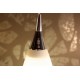 Lampa TESTA pendant MD 1028-1 metal/glass chrome/whi Azzardo