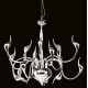 Lampa SNAKE 2 pendant MP 6230-15 chrome metal Azzardo