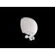 Lampa QUINCE wall LW1056 opal glass/ metal/chrome/ Azzardo