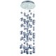 Lampa RAIN pendant MD 9722B-4 metal chrome Azzardo